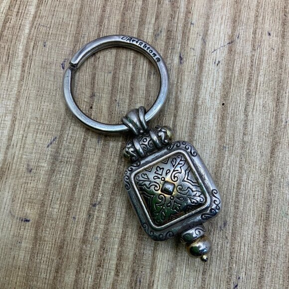 Brighton Accessories - Brighton Vintage Silver Tone Key Ring